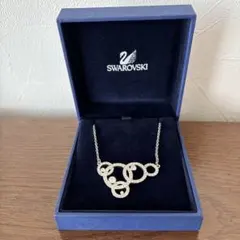 Swarovski リングモチーフ ネックレス