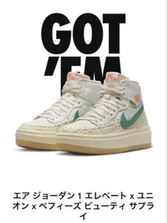 UNION × Nike Women's Air Jordan 1 25cm