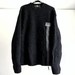 GIANFRANCO FERRE バージンウールニット ジップ