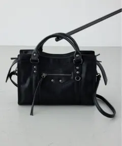 AZUL by moussy フェイクレザーハンドバッグ