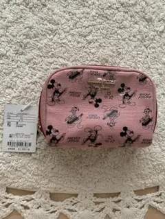 【新品未使用】サマンサタバサのミッキードナルド ピンクポーチ♡タグ付き