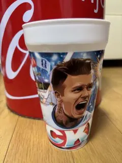 McDonald's サッカー選手デザイン プラスチックカップ ベッカム