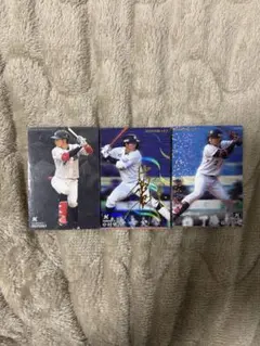 中村奨吾　鈴木大地　藤原恭大　プロチ　千葉ロッテマリーンズ　サイン　サイン入り