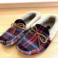 ポロ　ラルフローレン　ボア　スリッポン