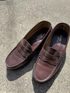 HARUTA ブラウン ローファー 23.5cm