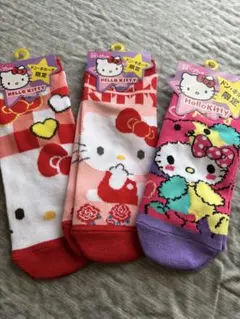ハローキティ 靴下 3足セット ドン・キホーテ限定