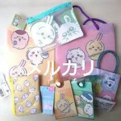 ちいかわ　キャンドゥ　コインケース　ファイル　手提げ　トラベルタグ