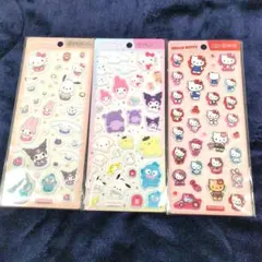 正規品　サンリオ　ぷっくりシール　3種セット　新品　未開封