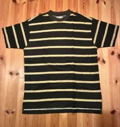 Woolrich! ノーカラーボーダーポロシャツ! サイズＭ!のサムネイル