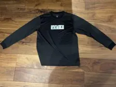 AKTR アクター　ブラック ロングTシャツ