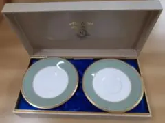 80L0417-03Noritakeヨシノ9983ソーサーお皿のみ2枚セットペア
