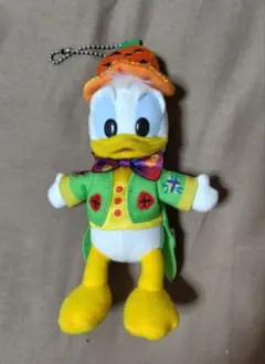 ドナルドダック　ハロウィンコス　ぬいぐるみバッチ