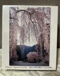 新品未開封 桜咲く頃 久遠寺 四季の詩 山梨 ジグソーパズル 300ピースのサムネイル