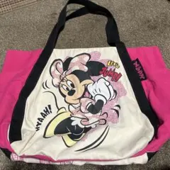 ミニーマウス トートバッグ ピンク