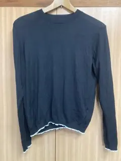 ユニクロ＋J ブラック長袖セーター Mサイズ