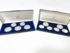 1980年 モスクワ五輪 モスクワオリンピック 記念メダル 銀貨 6枚セット