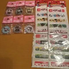 明治 サンリオキャラクター シリコンリング付アクリルチャーム 全6種　おまけ付