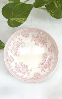 Burleigh バーレイ✴︎ピンクアジアティックフェザンツ フルーツプレートのサムネイル