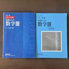 数研出版 改訂版 チャート式基礎からの数学3