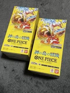 【新品未開封テープ付き】ワンピースカードゲーム 神の島の冒険 2BOX