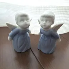 天使の陶器製置物 3体セット - メルカリ