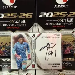 EPOCH 2025-26 #Jリーグ オフィシャルトレーディングカード