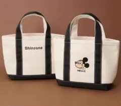 オトナミューズ12月号付録 シンゾーン／ミッキーマウス 両A面トートバッグのサムネイル