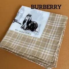 バーバリー　レア柄ハンカチ　新品未使用