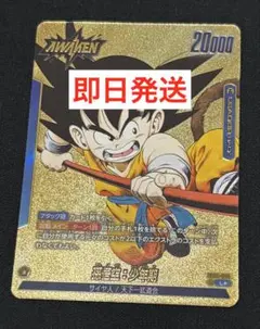 フュージョンワールド 孫悟空少年期リーダーパラレルFB06-025 美品