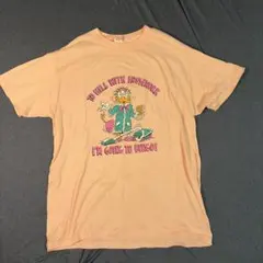 90s vintage USA製 野菜 フェード オレンジ 半袖 tシャツ - メルカリ