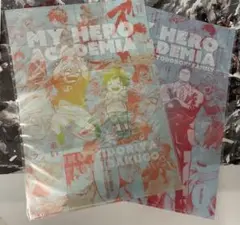 【ヒロアカ】原画展 デクとかっちゃんクリアファイル 地獄の轟くん家クリアファイル