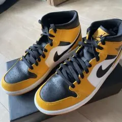 Air Jordan ハイカットスニーカー イエロー/ブラック