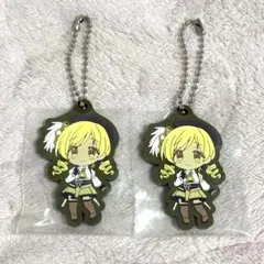 魔法少女まどかマギカ アニプレックスくじ 巴マミ ラバーチャーム 2点