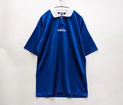 L 古着 アディダス adidas 半袖サッカーゲームシャツ - メルカリ