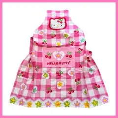❤️レア❤️レトロ❤️サンリオオリジナル エプロン キッズ キティ 