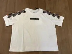 正規品　新品タグ付　トーマスベア　プリント　クロップド丈　白　Tシャツ　12Y