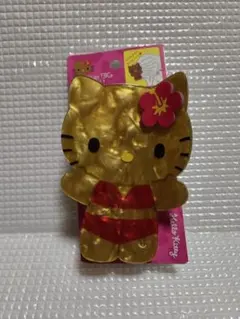 ハローキティ　バンスクリップクリップBig　ハローキティ日焼け④