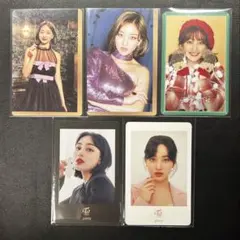 twice ジヒョ　トレカ　まとめ売り　セット