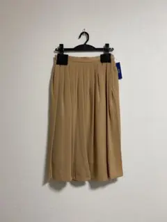 saloon サルーン　フレアスカート　38 ベージュ