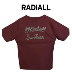 RADIALL ラディアル　ポケット付Tシャツ　ワインレッド　サイズMのサムネイル