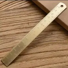 “신제품” 레트로 브라스 15cm 룰러 스트레이트