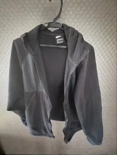 NIKE フリース ジップアップパーカー ブラック M
