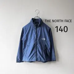 ✨美品✨ノースフェイス コンパクト　ジャケット　撥水　140 デニム　ブルー