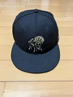 newera ニューヨーク・ヤンキース ブラックキャップ