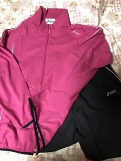 アシックス　新品　セットアップ　ジャケット　パンツ　L レディース