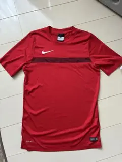 Nike Dri-FIT レッド Tシャツ S