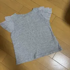 PICNIC フリル袖 Tシャツ グレー 110cmのサムネイル
