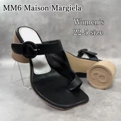 MM6 Maison Margiela シリンダーヒールサンダル 35 ブラックのサムネイル