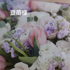 豆苗様　専用ページになります❀