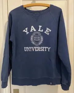 YALE FRAMeWORK ロゴプリント スウェット ダメージ加工のサムネイル